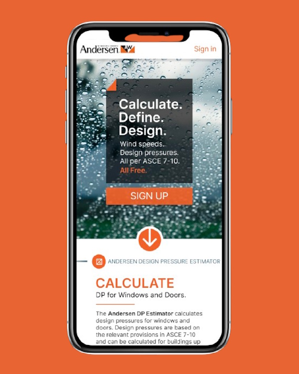 Andersen Windows App